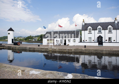 Corpach Last / zuerst sperren am Caledonian Canal Stockfoto