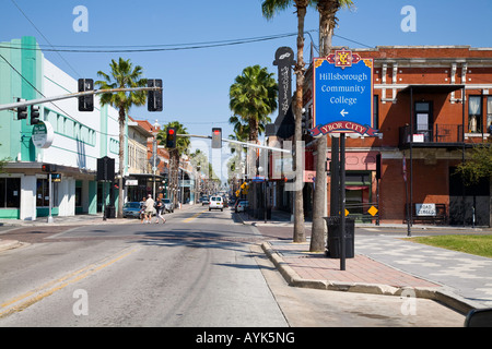 Historische Ybor City in der Nähe von Tampa Florida USA Stockfoto