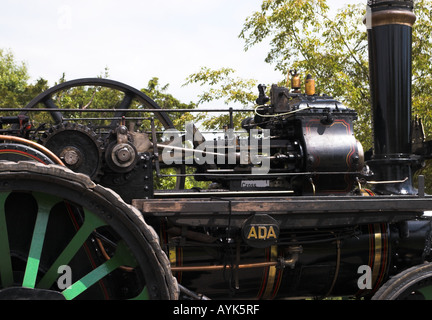 Fowler 7hp Zugmaschine gebaut 1905 Fabriknummer 10373. John Fowler & Co (Leeds) Ltd. Stockfoto