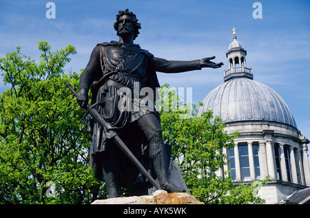 William Wallace Statue, Aberdeen Stockfoto