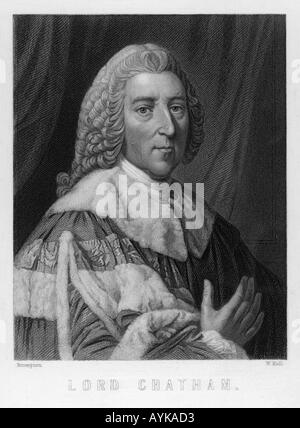 Pitt der ältere Brompton Stockfoto