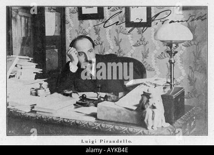 Luigi Pirandello Nobel Stockfoto