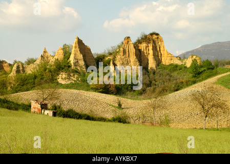 Le Balze Arezzo Toskana Italien Stockfoto