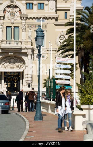 Der Salle Garnier in Monte Carlo, Monaco Stockfoto