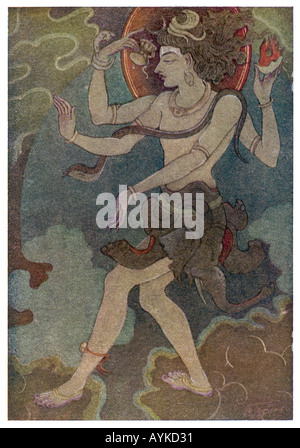Tanz des Shiva Stockfoto