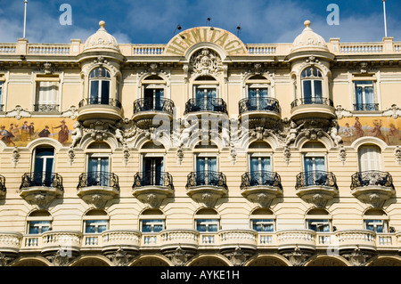 Hotel Hermitage in Monte Carlo in Monaco Stockfoto