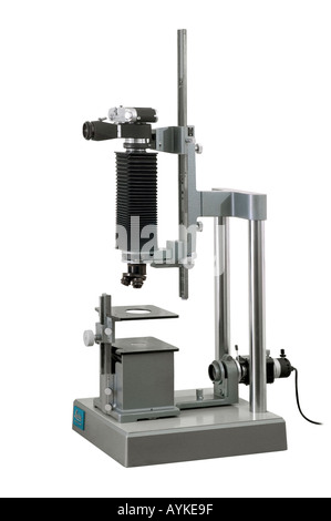 Leitz Aristophot Makro Mikrofotografie Kamera stehen weißen Hintergrund