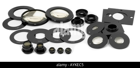 Leitz Aristophot Makro Mikrofotografie Kamera stehen weißen Hintergrund Maske Kondensator Zubehör