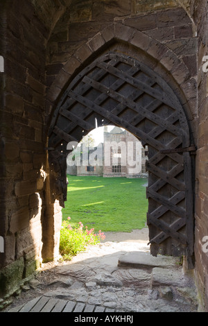 Ludlow Castle, Shropshire Stockfoto