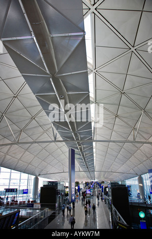 Der neue Flughafen HONG KONG INTERNATIONAL AIRPORT HONG KONG CHINA Stockfoto