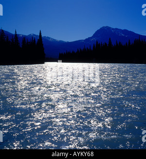 Whirlpool-River, Alberta Kanada Jasper Nationalpark. Foto: Willy Matheisl Stockfoto