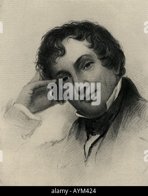 Washington Irving, 1783 - 1859. Der amerikanische Schriftsteller. Stockfoto