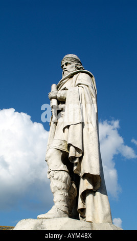 König Alfred steht am Marktplatz in Wantage Oxfordshire England King Alfred der große 849AD hier geboren wurde Stockfoto