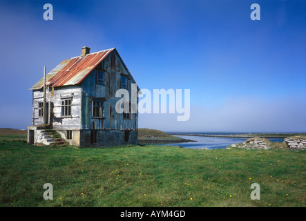 Unbewohnten isländischen Bauernhof Stockfoto