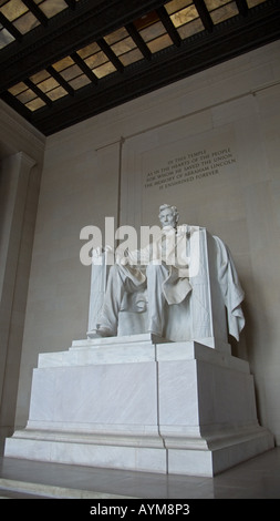 Lincoln Memorial, Washington DC USA Stockfoto