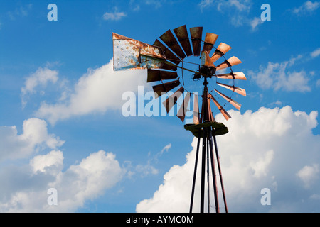 Alte Windmühle Stockfoto