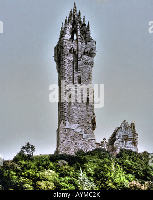 Stirling, William Wallace Monument, Schottland, Großbritannien Stockfoto