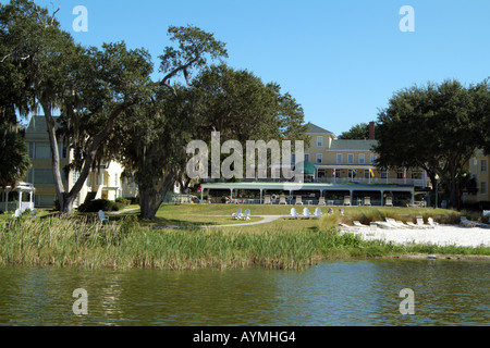 Lakeside Inn on Lake Dora Florida USA Stockfoto