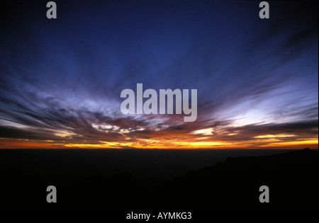 Mt. Kinabalu Sabah Stockfoto