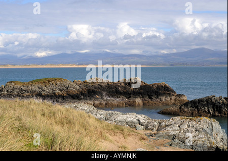 Llanddwyn Insel Ynys Llanddwyn Anglesey Ynys Mon Nord Wales Cymru UK Stockfoto