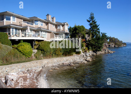 Ferienwohnungen Ganges Saltspring Island Gulf Islands in British Columbia Kanada Stockfoto