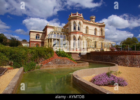 Das privat geführte Reeve Schloss in der Nähe von Eifer Monachorum in Devon UK Stockfoto