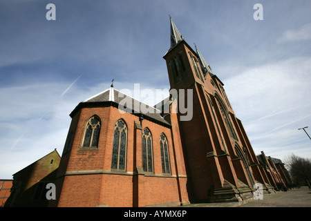 Stadt von Birmingham, England. Birminghams römisch-katholischen Heiligen Tschads Kathedrale St. Chad Zirkus. Stockfoto