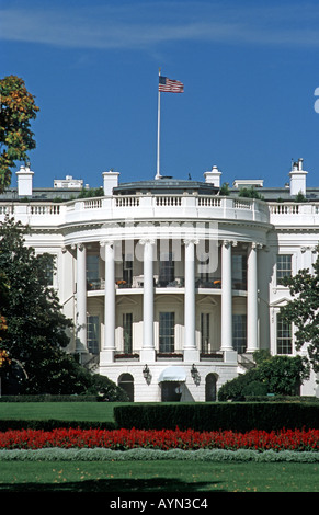 Das weiße Haus Washington DC Stockfoto