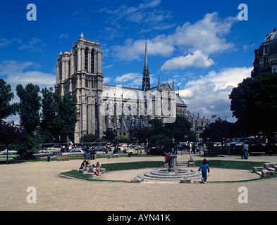 Europa Europa Frankreich Frankreich Französisch Paris Notre Dame Stockfoto