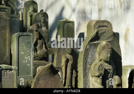 Jizo Statuen Narita San Shinsho Ji Tempel Japan Stockfoto