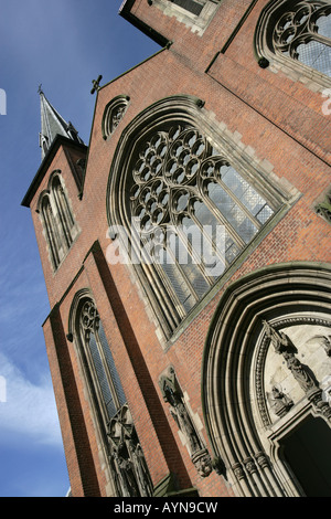 Stadt von Birmingham, England. Birminghams römisch-katholischen Heiligen Tschads Kathedrale St. Chad Zirkus. Stockfoto