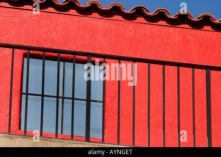Extravagante Farbe bei La Placita Geschäftskomplex in Tucson Arizona Stockfoto