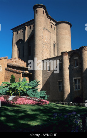 PALAIS DE LA BERBIE BISHOP'S PALACE aus dem 13. Jahrhundert Gehäuse toulouse-lautrec MUSEUM ALBI TARN MIDI-PYRENEES FRANKREICH EUROPA Stockfoto