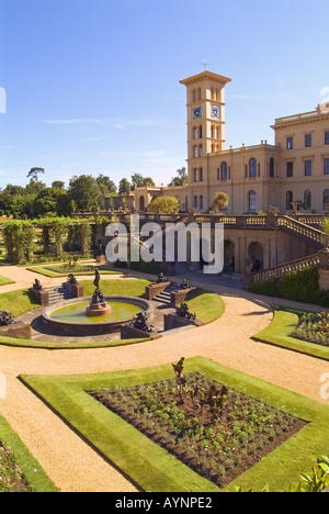 Osborne House East Cowes Isle Of Wight England UK English Heritage JMH0824 Stockfoto