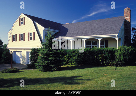 Mittelklasse New England einzelne Familie s-Gehäuse Stockfoto