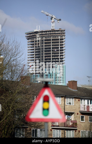 Beetham Tower im Holloway Circus entsteht eine Mischnutzung Hochhaus im Zentrum von Birmingham England UK Stockfoto