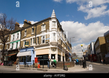 Sonntagmorgen ruhige Straßen von Blackheath Village South East London SE21 London Vereinigtes Königreich ruhiges Vale SE21 2008 2000er Jahre HOMER SYKES Stockfoto