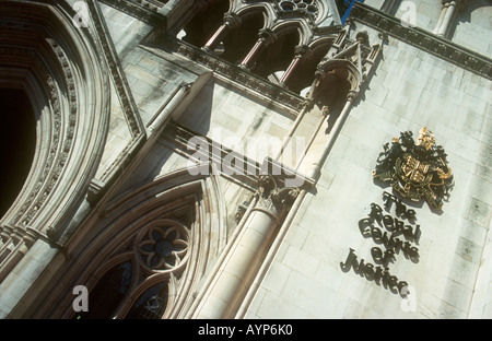 ENGLAND London Bestellung Königliche Gerichtshöfe des Rechts Stockfoto