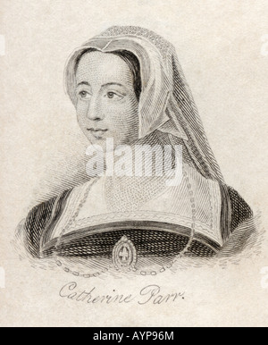 Catherine Parr 1512 1548.  Sechste Frau von Heinrich VIII. Stockfoto