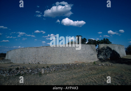 Simbabwe-Groß-Simbabwe-Ruinen Stockfoto