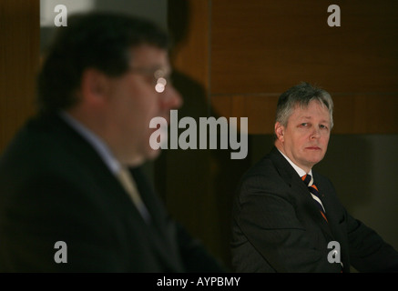 NORDIRLANDS ERSTEN MINISTER PETER ROBINSON Stockfoto