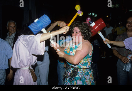 Festa de Sao Joao Porto Portugal Stockfoto