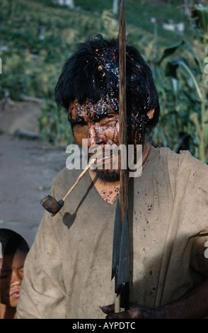 Kolumbien Sierra de Perijá Yuko Motilon Stockfoto