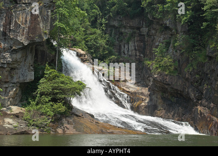 Hurrikan-Fälle, Tallulah Schlucht State Park, Georgia, USA Stockfoto