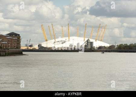 Die O2-Arena, früher hiess den Millennium Dome, Greenwich, London. Stockfoto