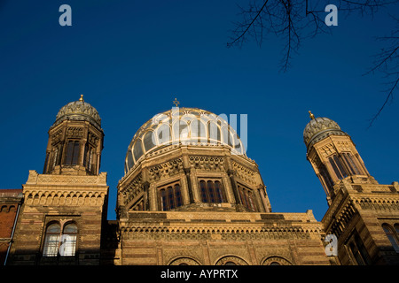 Neue Synagoge (Centrum Judaicum) in der Oranienburger Straße, Berlin, Deutschland, Europa Stockfoto