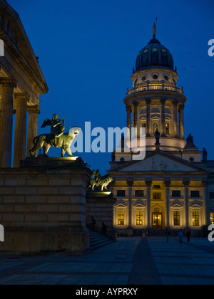 Konzerthauses und Franzoesischer Dom auf dem Gendarmenmarkt, Mitte, Berlin, Deutschland, Europa Stockfoto