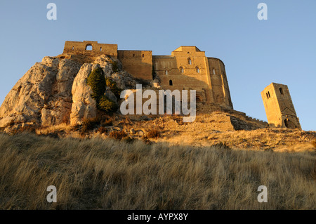 Loarre Burg Loarre, Huesca Provinz, Aragón, Spanien, Europa Stockfoto