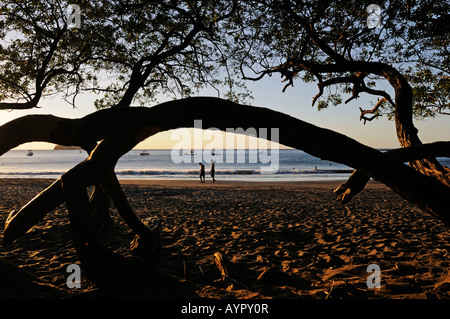 Strand von Playa Hermosa, Halbinsel Nicoya, Costa Rica, Mittelamerika Stockfoto