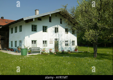 Ratzinger/Papst Benedikt XVI. Einfamilienhaus, Traunstein, Upper Bavaria, Bayern, Deutschland, Europa Stockfoto